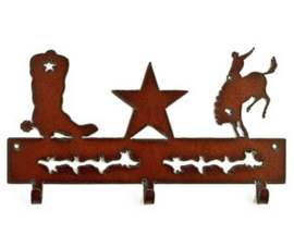 Rustic Ironwerks Bronc Decorative Hooks