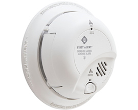 Resideo® First Alert Hardwired Smoke & Carbon Monoxide Alarm with Backup Battery