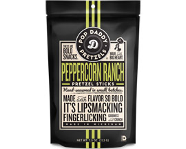 Pop Daddy® 7.5 oz. Seasoned Pretzel Sticks - Peppercorn Ranch