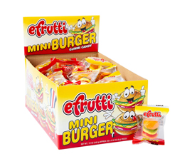 Efrutti® Gummi Mini Burgers - Singles