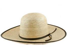 Sunbody Shapeable Palm Hat - Oak 4" Brim, 5 1/4" Crown