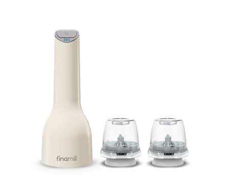 Finamill® Spice Grinder with 2 Pro Plus Finapods - Soft Cream