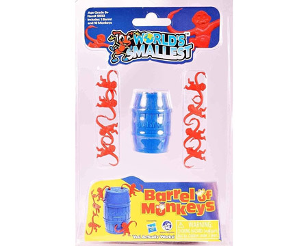 Super Impulse® World's Smallest Barrel of Monkeys