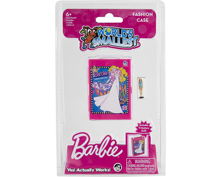 Super Impulse® World's Smallest Barbie Fashion Case - Assorted