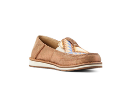 Ariat® Women's Cruiser Slip-On Shoes - Metallic Bronze / Blanket Print