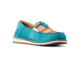 Ariat® Women's Cruiser Slip-On Shoes - Teal Suede