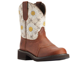 Ariat® Women's Fatbaby Heritage Farrah Western Boots - Autumn Leaf