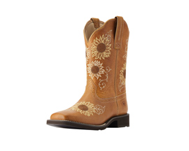 Ariat® Women's Blossom Western Boots - Sanded Tan