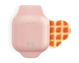 Dash® Rise Mini Waffle Maker Squ - Pink Heart