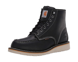 Carhartt® Men's Waterproof Wedge Soft Toe Work Boots - Black
