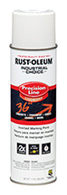 Ace® 17 Oz. Solvent-Base Marking Spray Paint - APWA General Purpose White