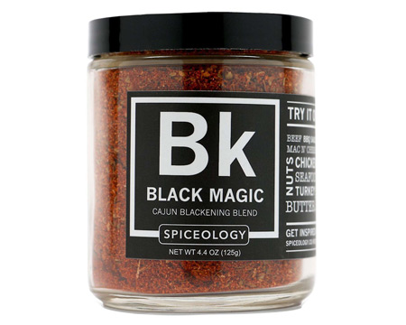 Spiceology&reg; Seasoning Blend Rub� 4.4 oz. Black Magic Cajun Blackening