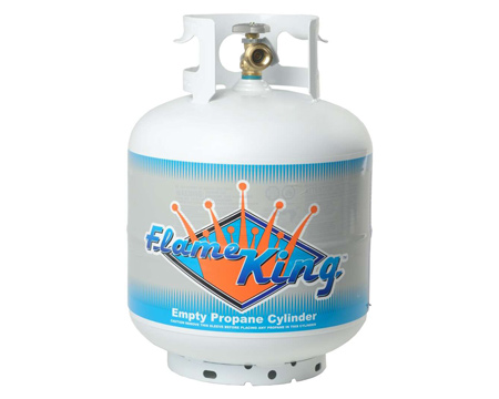 Flame King® Steel Type 1 20 lb. Empty Propane Cylinder