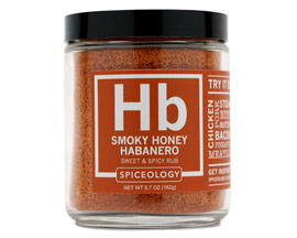 Spiceology&reg; Seasoning Blend Rub� 5.7 oz. Smoky Honey Habanero Sweet & Spicy Rub