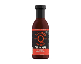 Kosmos Q® BBQ Sauce 16.5 oz. Peach Habanero