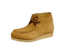 Roper Womens Casual Tan Suede Leather Performance Gum Sole Ankle Chukka Boot