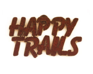 Rustic Ironwerks Happy Trails Magnet