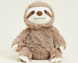 Warmies® Plush Microwavable Stuffed Animal - Sloth