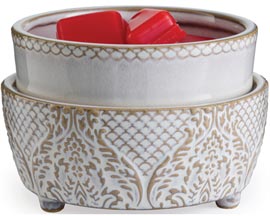 Candle Warmers® 2-in-1 Classic Fragrance Warmer - Vintage White