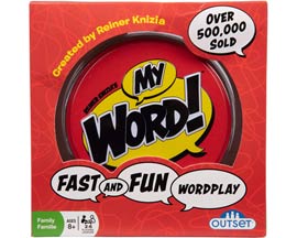 Outset® My Word! Card Game with Deluxe Tin