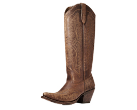 Ariat Women's Casanova Western Boot in NATURALLY DISTRESSED BROWN