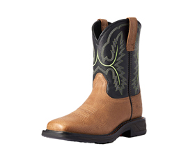 Youth Ariat WorkHog XT Wide Square Toe Boot 