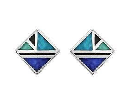 Montana Silversmiths® American Legends Geometric Diamond Earrings
