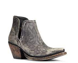 Ariat® Women's Dixon Western Boot - Naturally Distressed Black