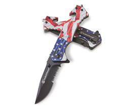 Smith & Wesson® America's Heroes Spring Assisted Folding Knife