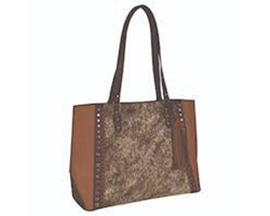 Trenditions® Tony Lama Tote Cognac With Hair