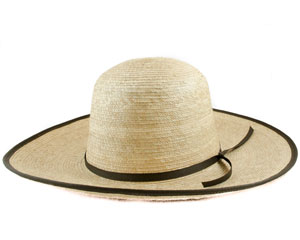Sunbody Shapeable Palm Hat - Oak 4" Brim, 5 1/4" Crown
