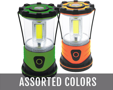 Farpoint® 2,000 Lumen COB Lantern - Assorted Colors