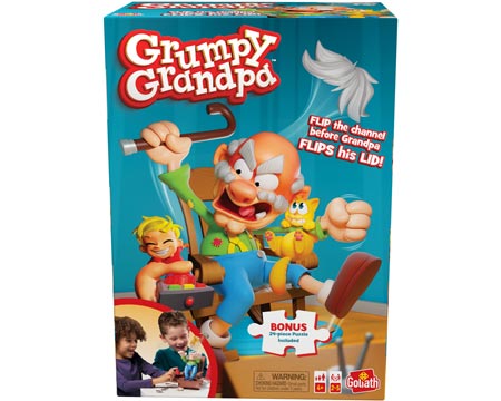 Goliath Games® Grumpy Grandpa Stealth Game with 24 pc. Puzzle
