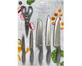 Core Kitchen® Quick Pro™ Stainless Steel Knives & Shears Set - 12 pc.