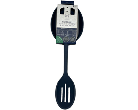 Medici® 2 pc. Silicone Slotted Spoon & Spoon Rest Set - Navy