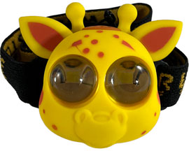Giraffe Themed Headlamp