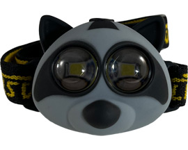 Litezall® Raccoon Fox Themed Headlamp