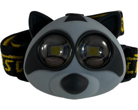 Raccoon Fox Themed Headlamp