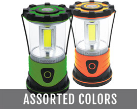 Farpoint® 2,000 Lumen COB Lantern - Assorted Colors