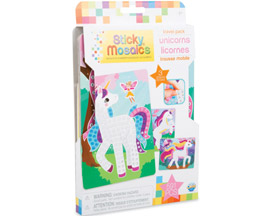 Orb® Sticky Mosaics Travel Pack - Unicorns