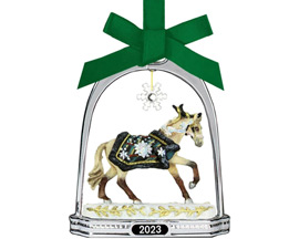 Breyer® Holiday 2023 Christmas Tree Ornament - Highlander Stirrup