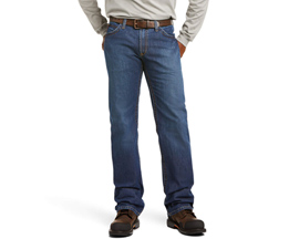 Ariat® Men's Basic Boot Cut™ FR M4 Relaxed Jeans - Shale