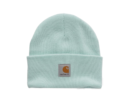 Carhartt Youth Knit Beanie Watch Hat in Turquoise