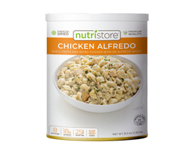 Nutristore Freeze Dried Chicken Alfredo - #10 Can