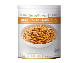 Nutristore Freeze Dried Beef Pasta Marinara #10 Can