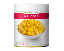 Nutristore Freeze Dried Mangoes #10 Can