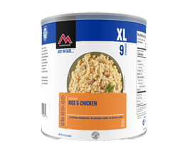 Mountain Home Freeze Dried Rice & Chicken - #10 Can