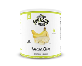 Augason Farms® Banana Chips Two Pound #10 Can 