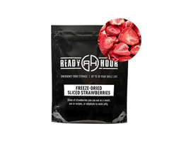 Ready Hour Freeze-Dried Strawberries Single Pouch