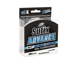 SUFIX Advance Fluorocarbon 8 lb Clear 200 Yds